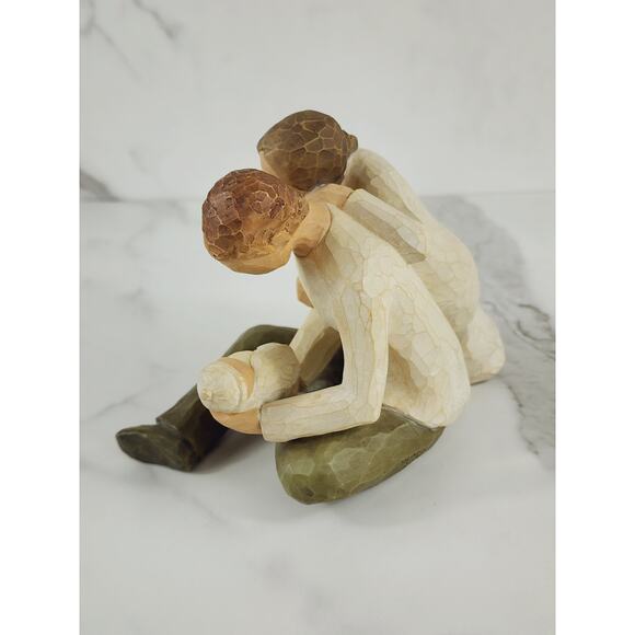 Willow Tree New Life Family Figurine 2000 Demdaco Nursery Decor 5" Resin Vtg - Picture 4 of 15